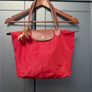 Longchamp Red Tote